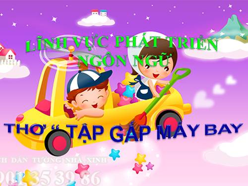 tho tap gap may bay