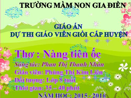 thơ nang tiên ốc