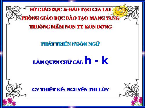 chữ cái hk chủ đề thực vật