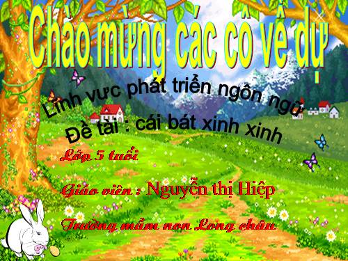 tho cai bat xinh xinh