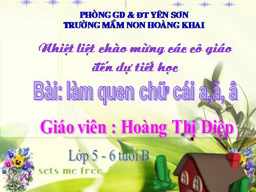 chữ a, ă, â chủ đề tết trung thu