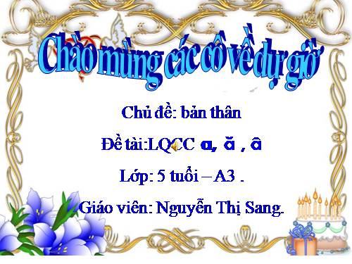 Bai giang lam quen chu cai a a a