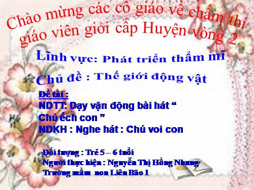 Phát triển Thẩm mỹ 5 tuổi