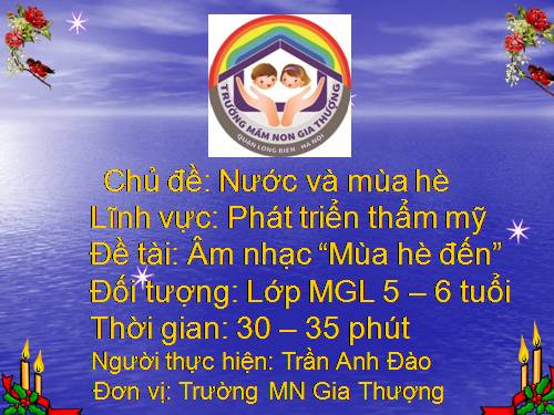 Âm  nhạc Mùa hè đến