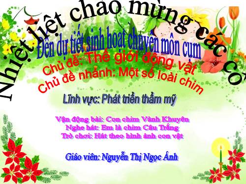 con chim vành khuyên