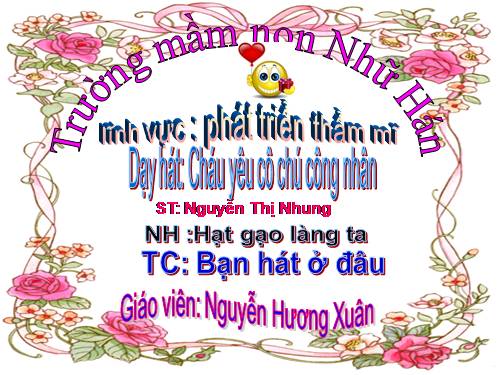 phát triển thẩm mĩ-âm nhạc