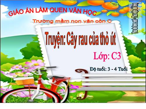 lớp nhà trẻ