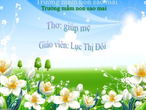 giúp mẹ