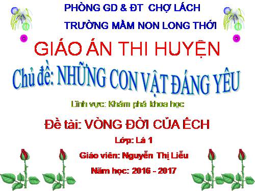 Bài giảng MN Long Thới