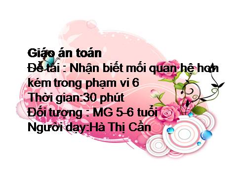 Toán số 6 tiết 2