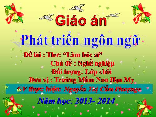 Đề tài phát triển ngôn ngữ