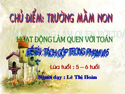 giáo án toán âm nhạc