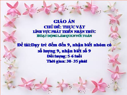 giáo án toán số 9 tiết 1