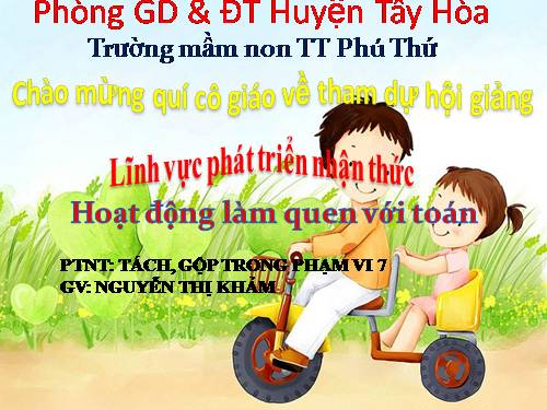 Chủ đề nghề nghiệp. Chia 7 đối tượng thành 2 phần