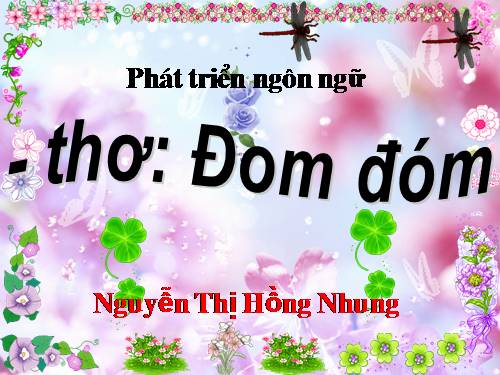 Giáo án phát triển ngôn ngữ