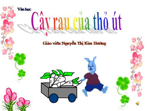 cay rau cua tho ut