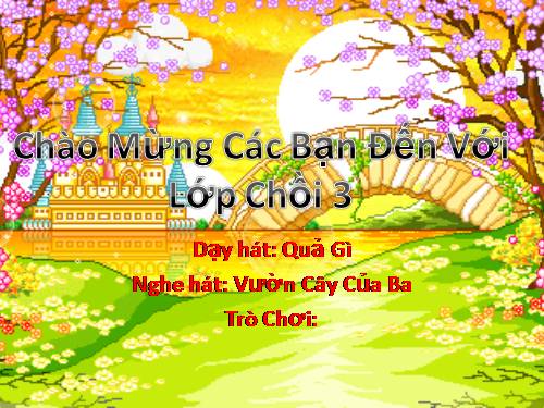 QUẢ GÌ