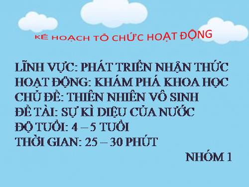 Hiện tượng thiên nhiên