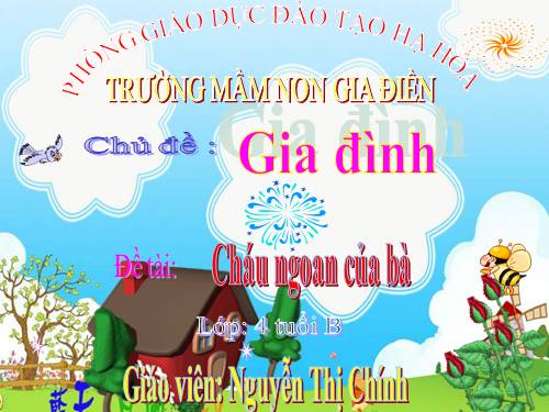 truyện cháu ngoan của bà