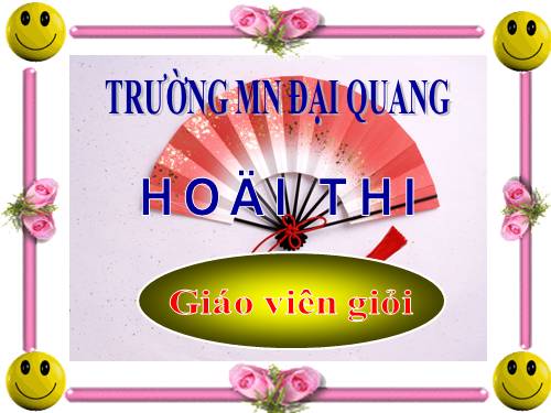 giáo án thơ cô dạy con