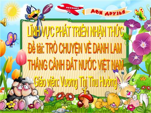 giao an điện tử kham phá khoa học danh lam thắng cảnh đất nước Việt Nam