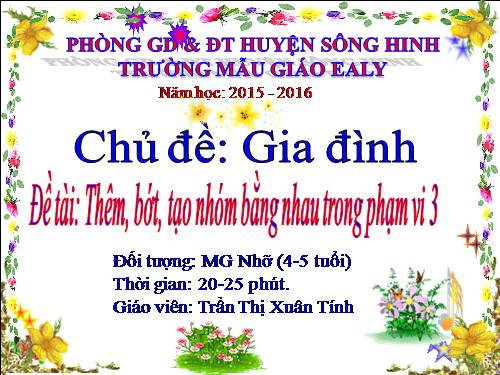 giáo án thơ