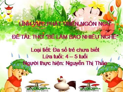 be lam bao nhieu nghe 4 - 5t