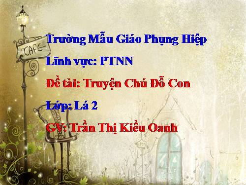 Chú đỗ con