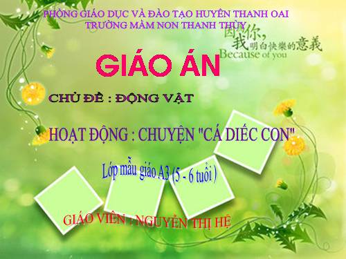 Truyện Cá diếc con