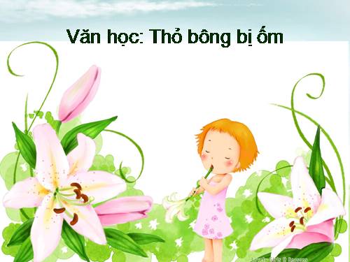 Thơ Thỏ bông bị ốm 5 tuổi.2015. Tiên