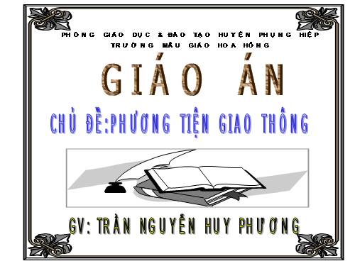 giáo án diện tử