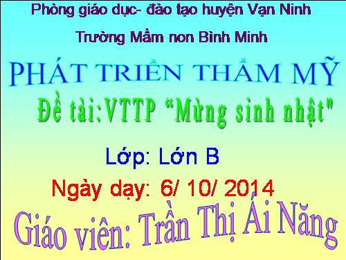 GDAN mung sinh nhat