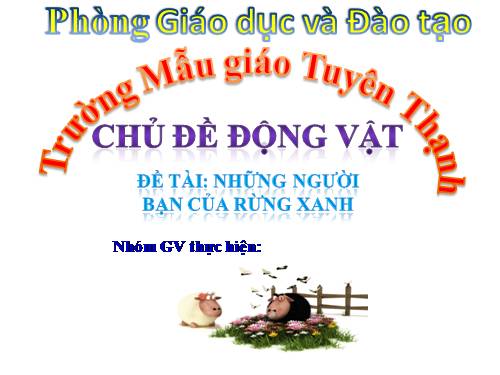 Động vật sống trong rừng