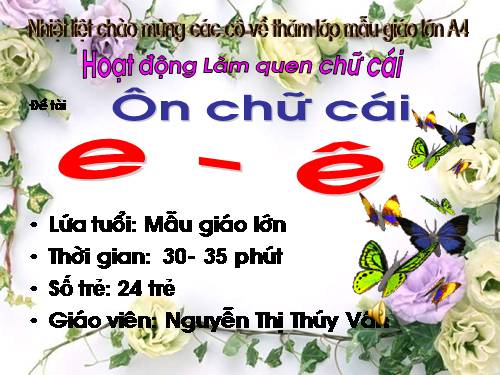 LQCC: Ôn e -ê Thúy Vân