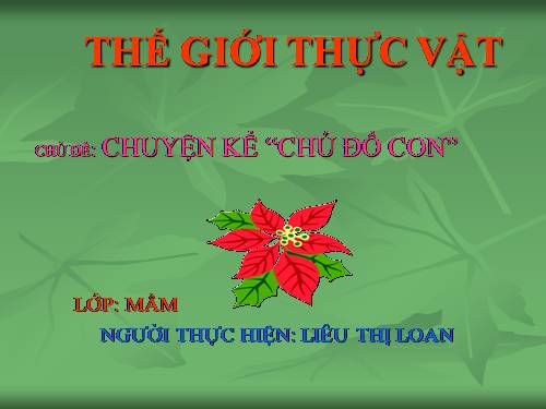 Truyện "Chú đổ con"