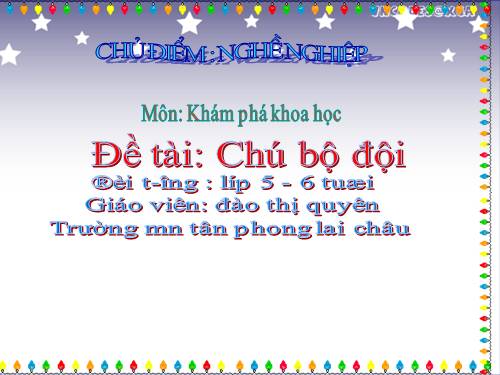 TRÒ CHUYEN CHÚ BO DOI