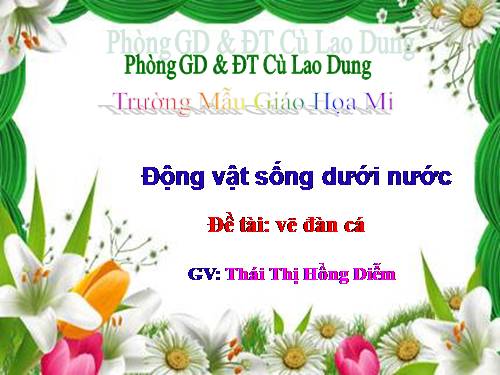 GA LÁ 5 TUỔI: TẠO HÌNH