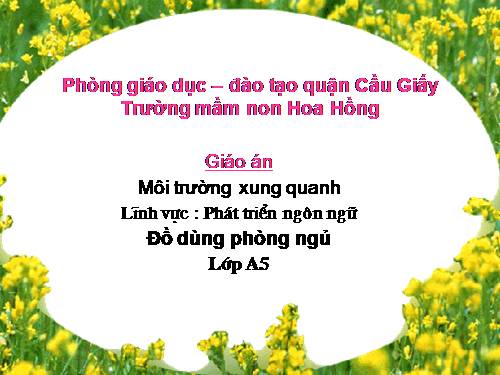 Phòng ngủ của bé