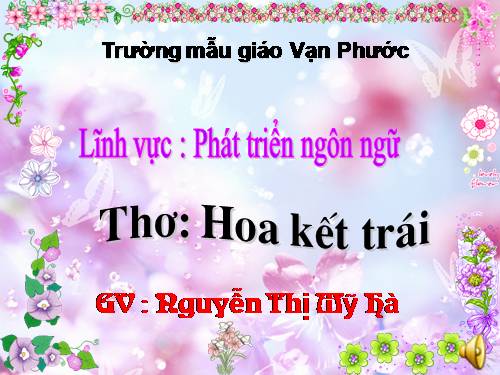 LQVH"Hoa kết trái"