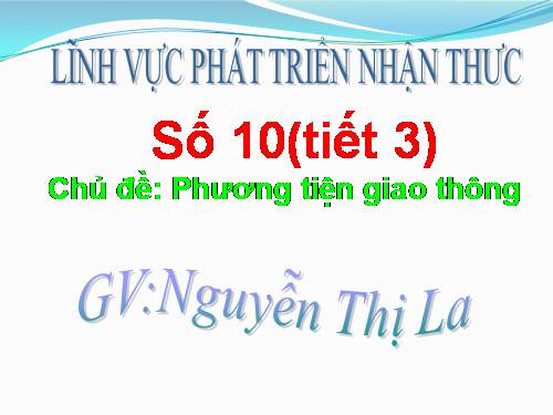 số 10 tiết 3