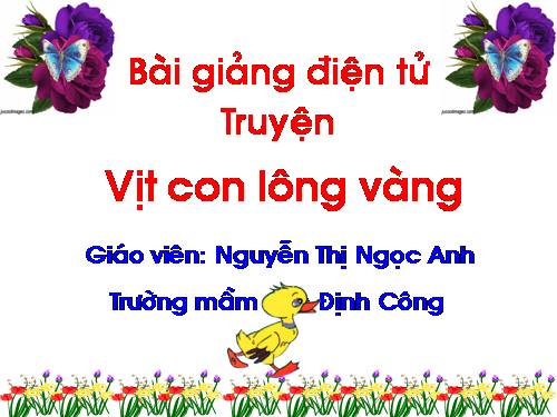 Truyen vit con long vang