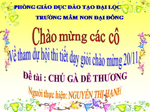 hạnh con gà