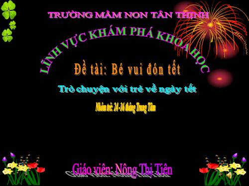 Chủ đề tết và  mùa xuân