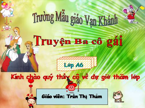 TRUYỆN BA CÔ GÁI