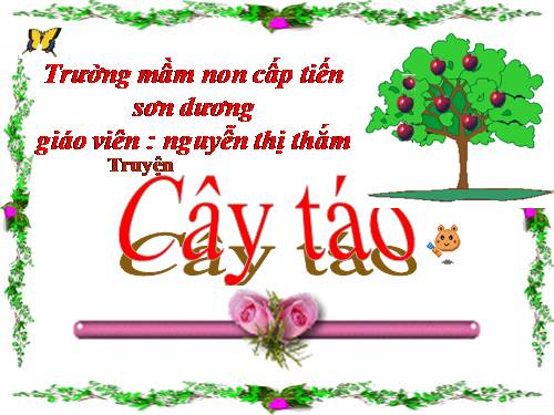 bài giảng truyện cây táo