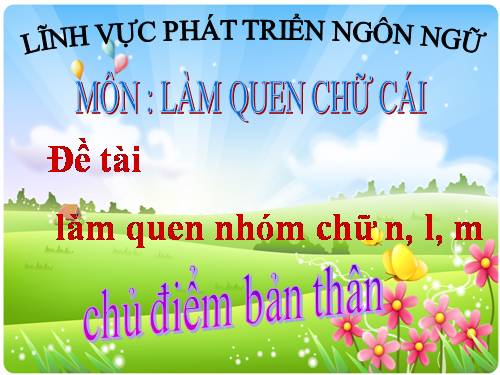 lam quen chu n l m