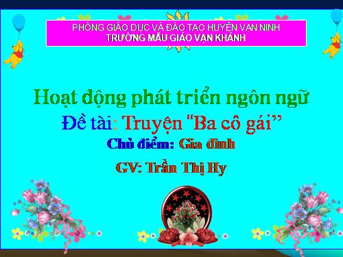 TRUYỆN BA CÔ GÁI