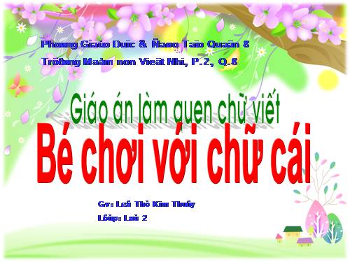 Những trò chơi chữ viết