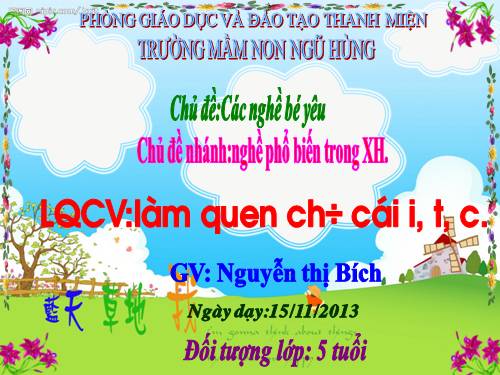 Các Nghề Bé Yêu