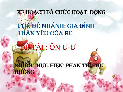 Ôn chữ U,Ư